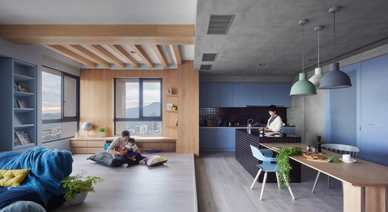 3 mẫu thiết kế nội thất chung cư phong cách Nhật Bản đẹp nhất 2018