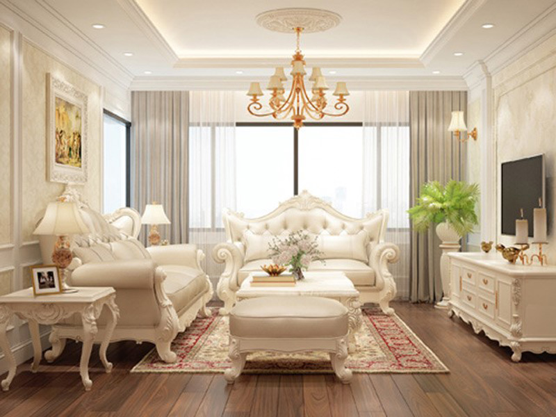 Thiết kế nội thất phong cách tân cổ điển đẹp sang trọng và hiện đại