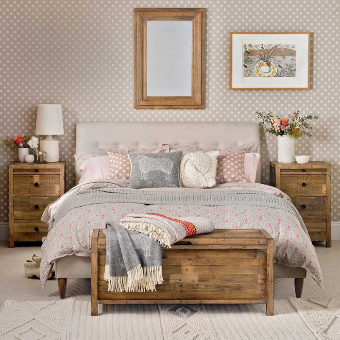 trang trí phòng ngủ theo phong cách vintage bình yên đến từng góc nhỏ