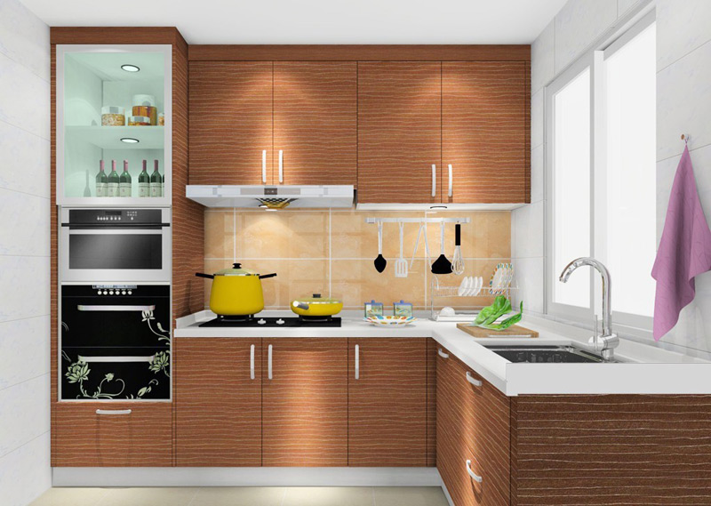Thiết kế nội thất chung cư phong cách Nhật Bản cho phòng bếp