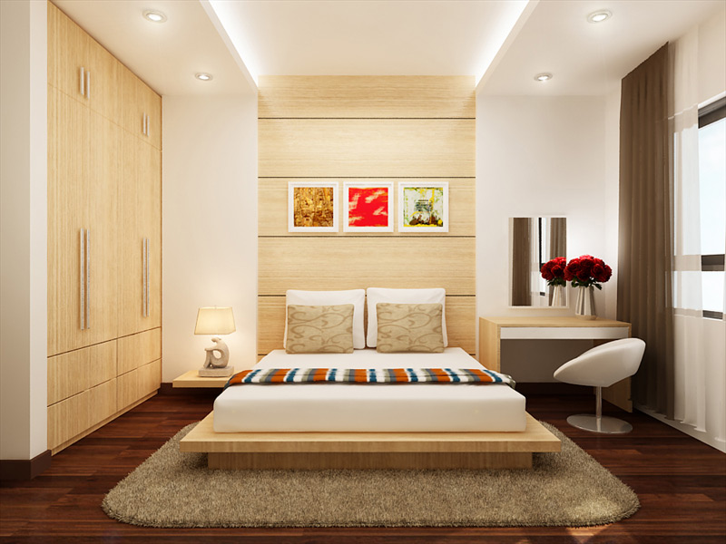 Thiết kế nội thất phong cách Hàn Quốc cho phòng ngủ - hình 10