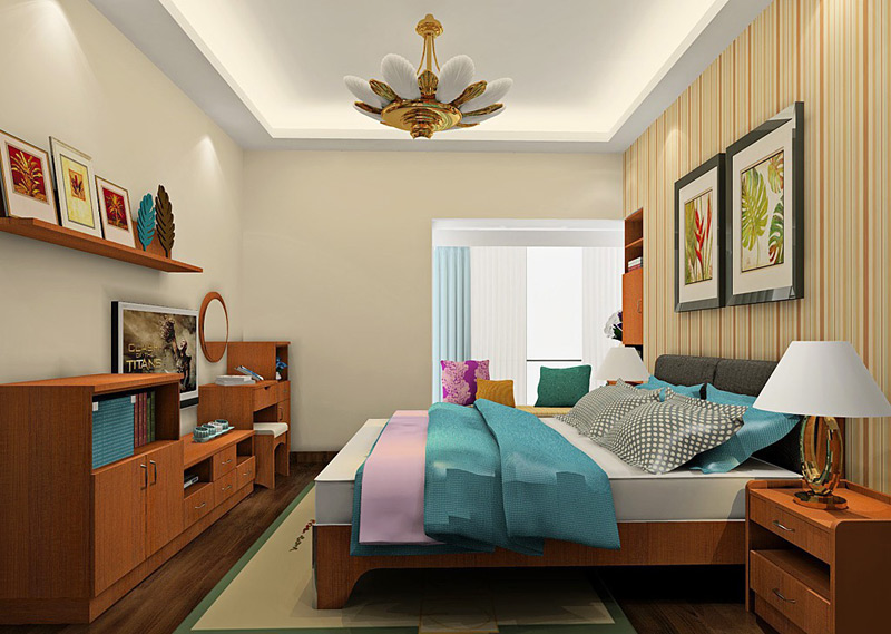 Thiết kế nội thất chung cư phong cách Nhật Bản cho phòng ngủ
