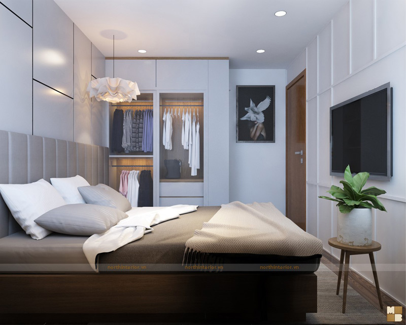 Top 3 mẫu thiết kế nội thất chung cư 2 phòng ngủ hiện đại độc đáo - phòng ngủ con