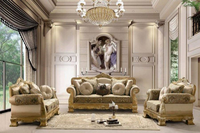 Thiết kế nội thất phong cách cổ điển mang tính chất đối xứng