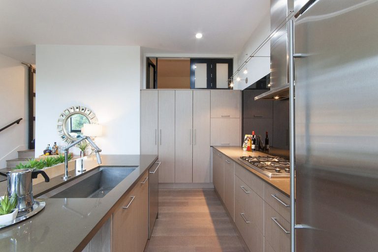 Thiết kế nội thất chung cư 116m2	cho phòng bếp đẹp