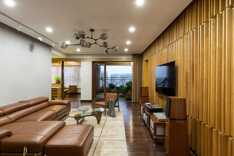 Thiết kế nội thất chung cư phong cách Nhật Bản cho không gian phòng khách