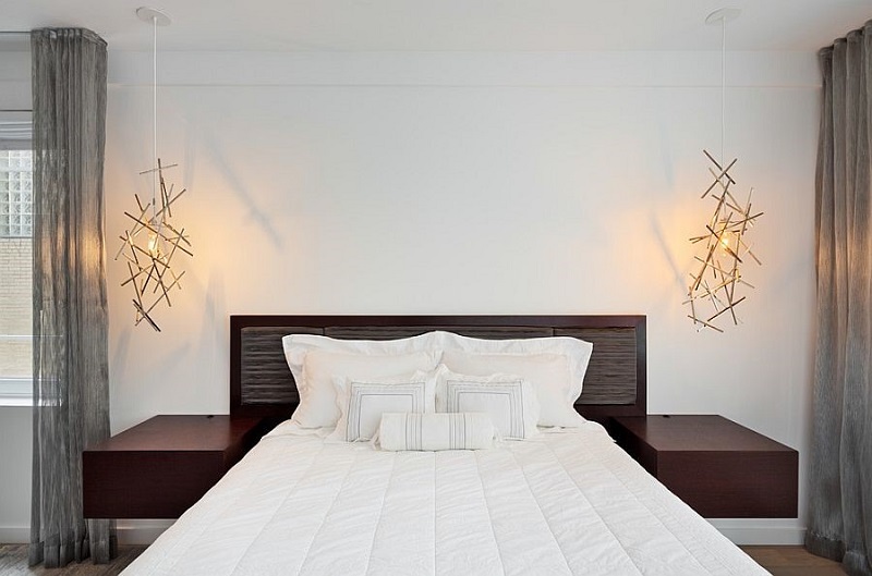 Mẫu đèn thả trần phòng ngủ được thiết kế cực độc đáo và mới lạ