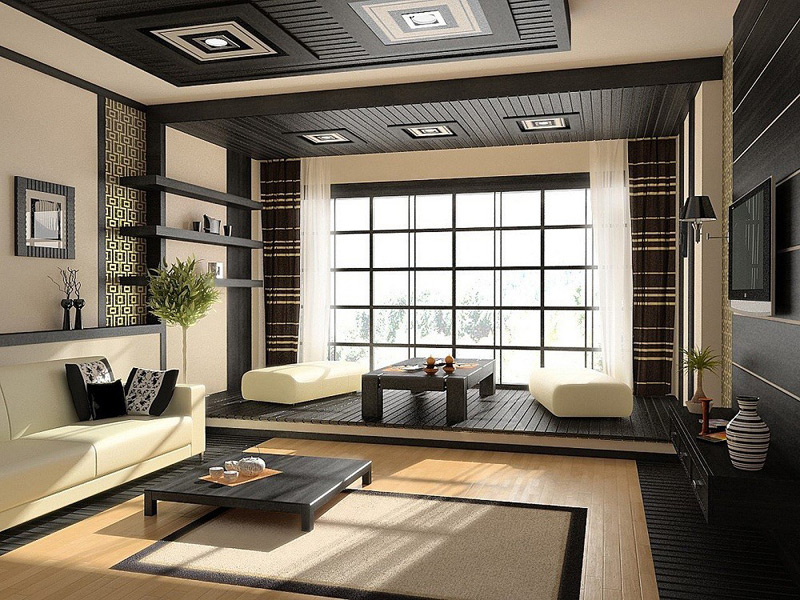 Thiết kế nội thất phong cách Hàn Quốc cho phòng khách - hình 9