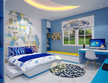 Mẫu thiết kế phòng ngủ trẻ em đẹp, ngộ nghĩnh và cực đáng yêu