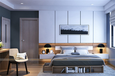 Thiết kế căn hộ chung cư 3 phòng ngủ hiện đại đẹp hoàn hảo