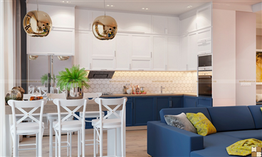 Thiết kế phòng khách chung cư đẹp hiện đại, 100% khách hàng hài lòng