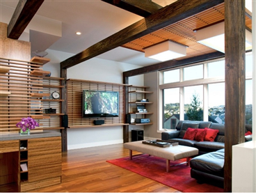 Thiết kế phòng khách kiểu Nhật ấn tượng và mộc mạc và chi phí thấp