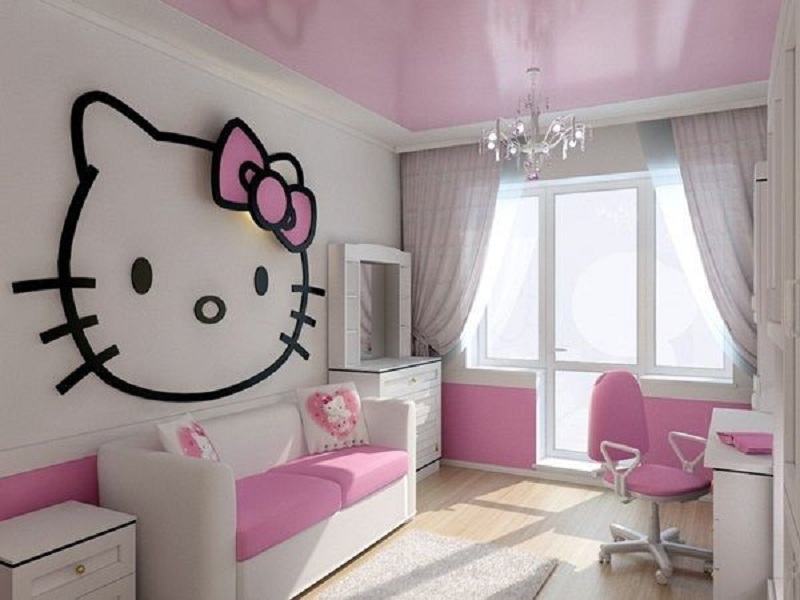 Chia sẻ bí quyết trang trí phòng ngủ cho bé gái cực ngộ nghĩnh và đáng yêu