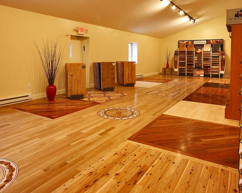 Sàn gỗ công nghiệp rất đa dạng về màu sắc và chủng loại