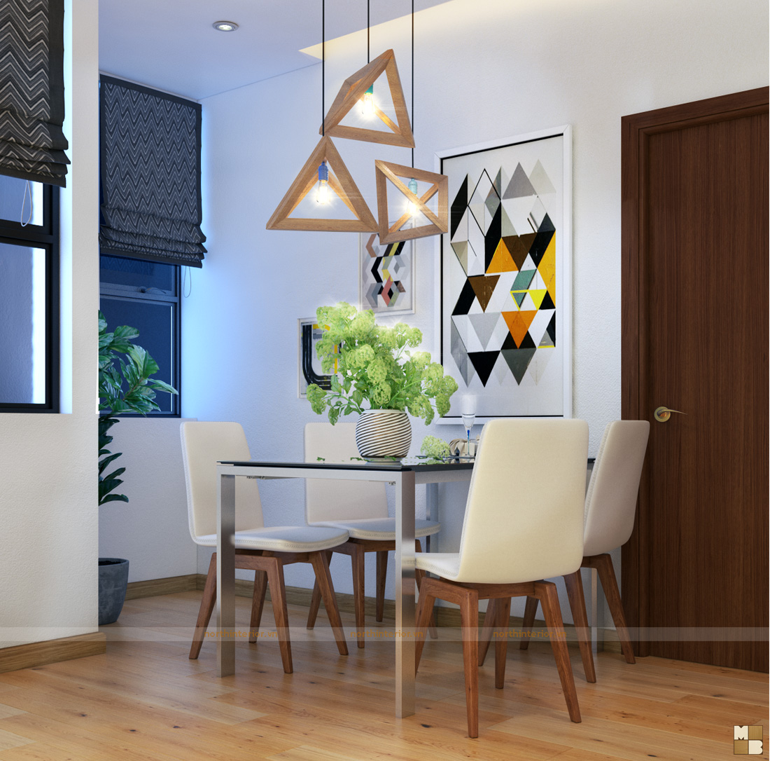 3 mẫu thiết kế nội thất căn hộ 90m2 đẹp hiện đại, tinh tế - H3