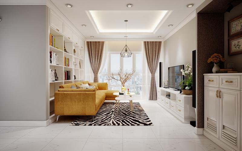 5 công trình thiết kế nội thất căn hộ chung cư 90m2 được yêu thích nhất