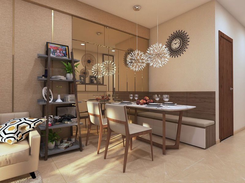 thiết kế nội thất chung cư gardenia 2