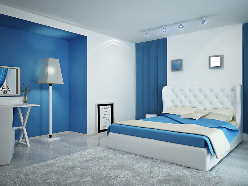 thiết kế nội thất phòng ngủ hiện đại 2