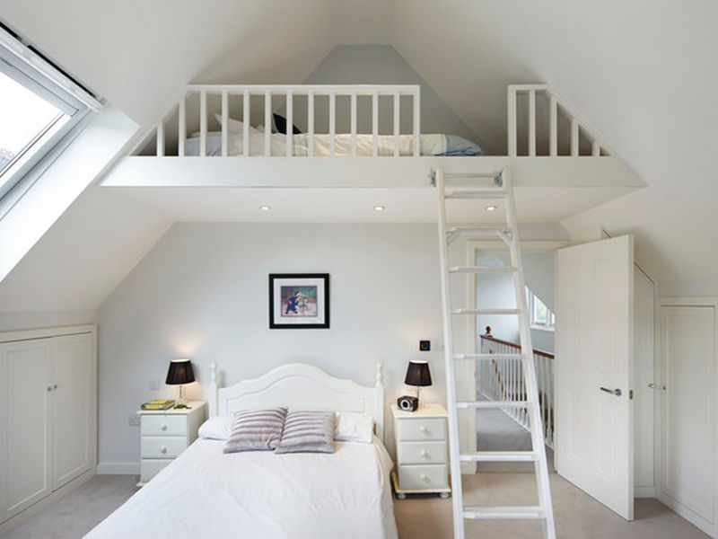 Mẫu thiết kế phòng ngủ nhỏ 9m2 luôn ưu tiên lựa chọn tông trắng nhẹ nhàng