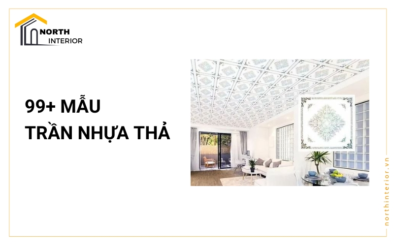 mẫu trần nhựa thả đẹp