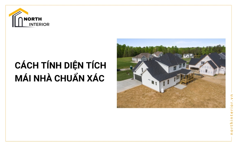 cách tính diện tích mái nhà