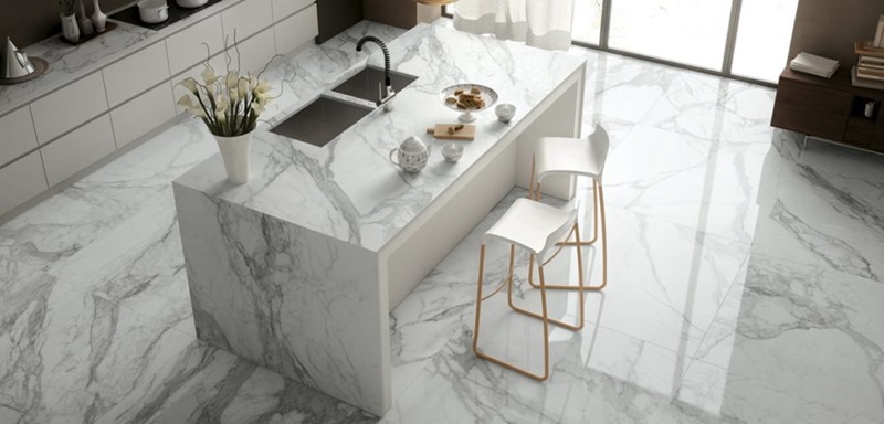 đá marble ốp mặt bếp