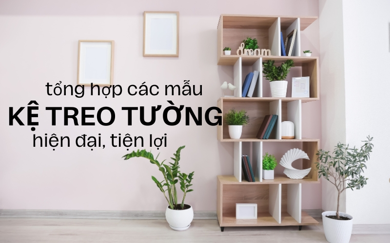 mẫu kệ treo tường