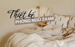 thiết kế phòng ngủ 3x4m