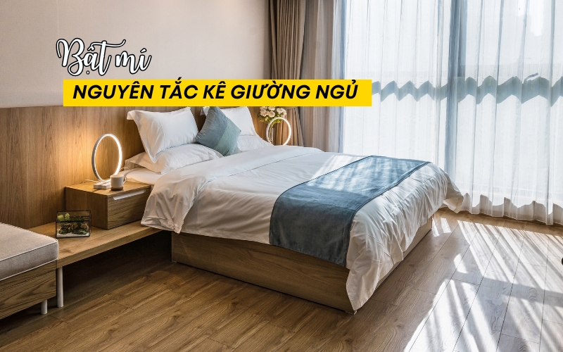 nguyên tắc kê giường ngủ