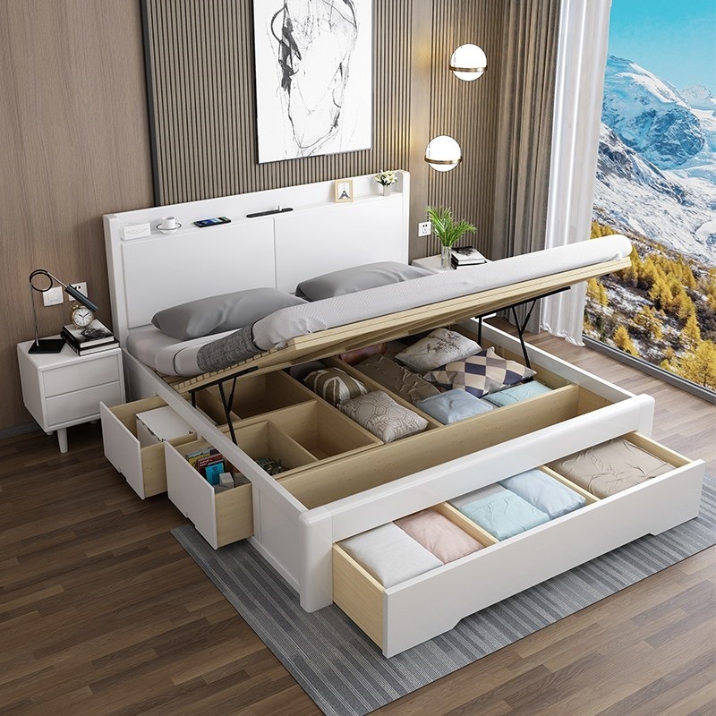 giường ngủ gập lại hoặc kéo ra