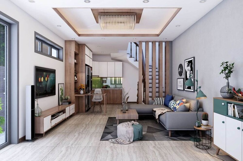 Sử dụng nội thất thông minh, tối giản