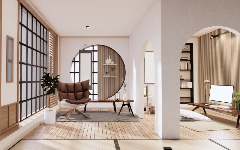 Phong cách thiết kế nội thất Wabi sabi