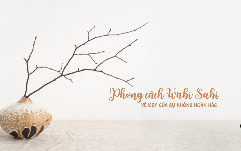 phong cách wabi sabi