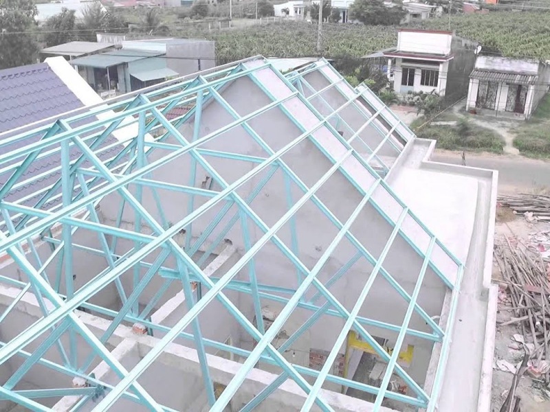 tải trọng của mái tôn