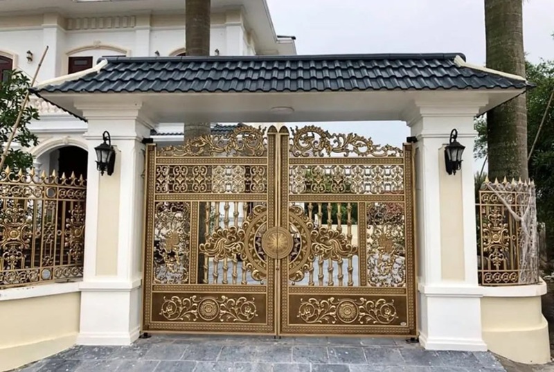 làm cổng nhà rộng bao nhiêu