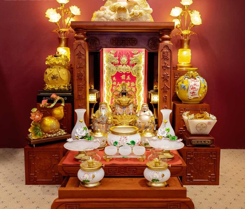 lưu ý và kiêng kỵ khi lập bàn thờ