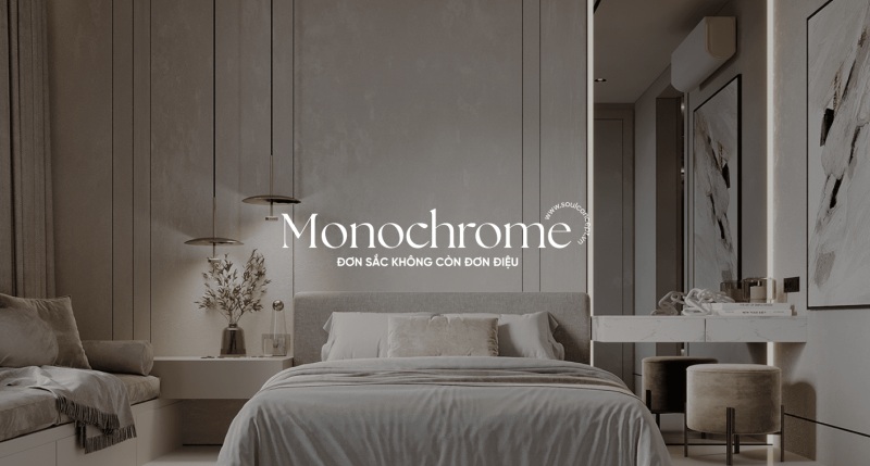 phong cách monochrome