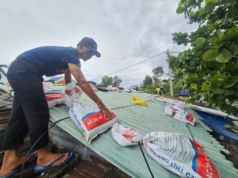 bảo trì và nâng cấp vật liệu chống bão