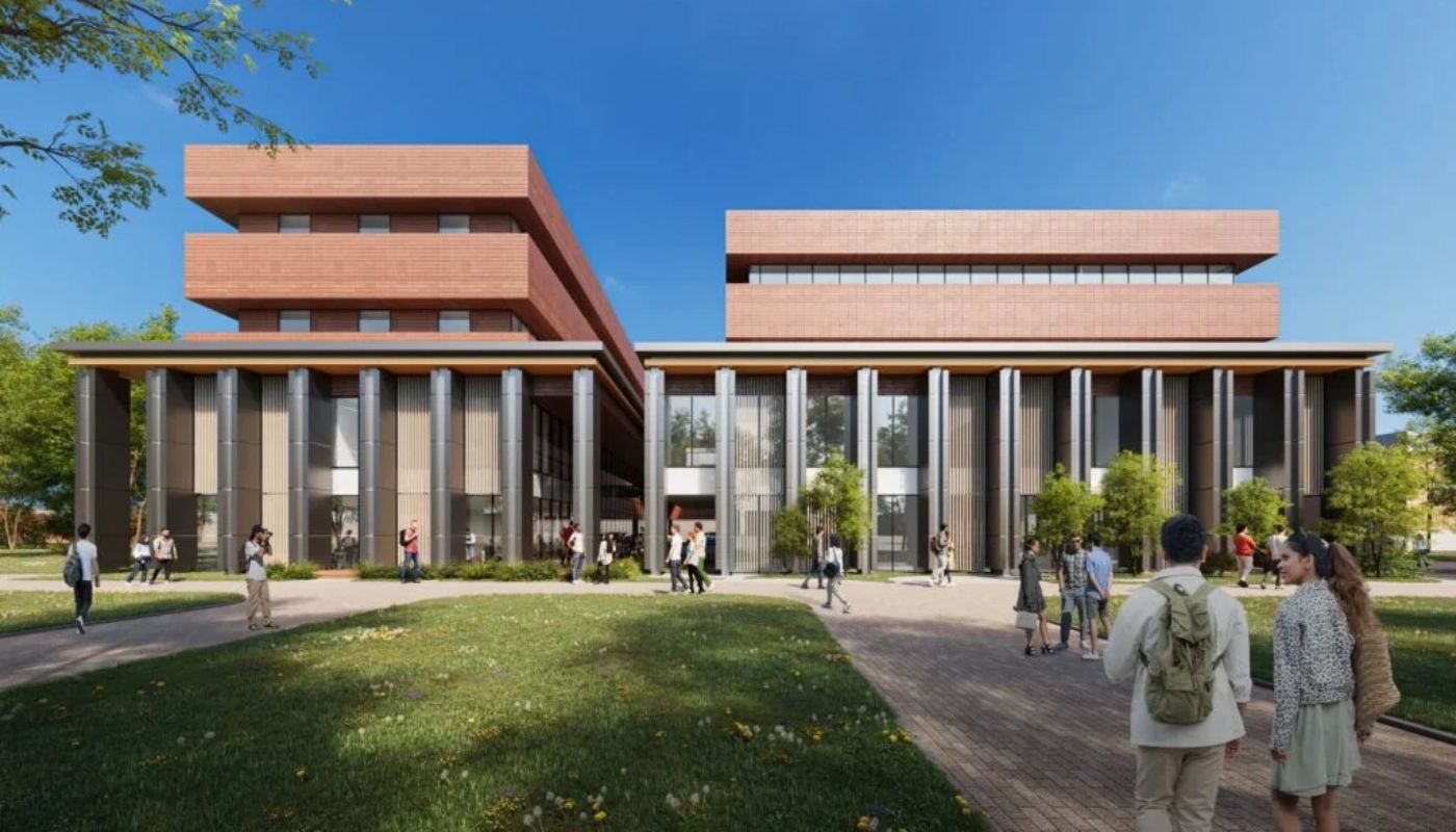 CG Perspective of shopping mall