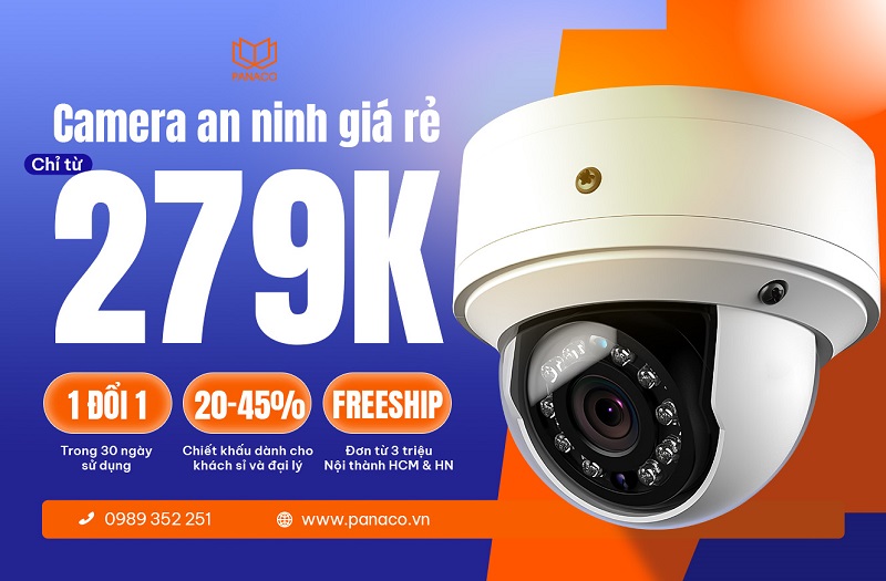 PANACO - Đơn vị cung cấp camera an ninh và đầu ghi camera chính hãng