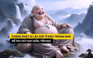 tượng phật d lặc đặt ở đâu