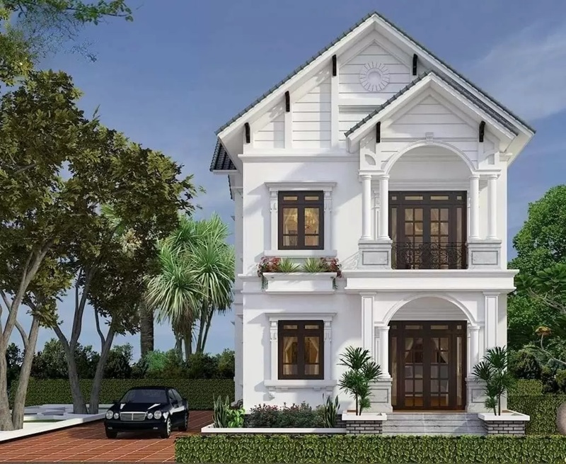 chi phí xây nhà mái tôn