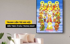 tranh liên trì hải hội treo ở đâu