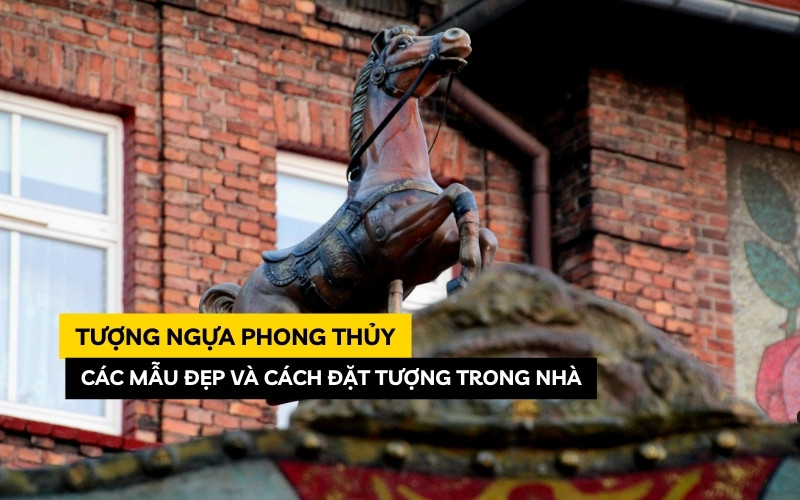 tượng ngựa phong thủy