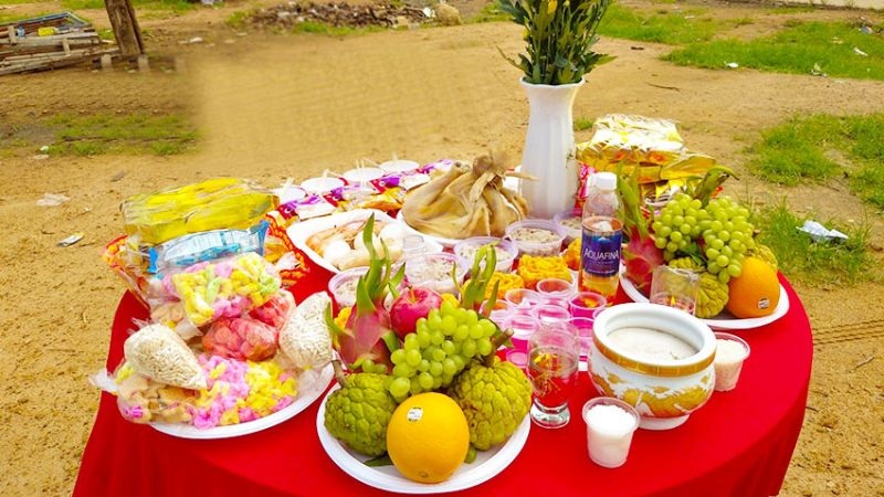 các lưu ý khi cúng đất đai trong nhà