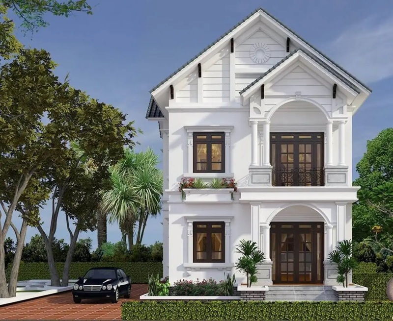 mẫu nhà mái nhật phù hợp thiên nhiên