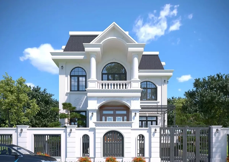 nhà phong cách bắc âu hiện đại