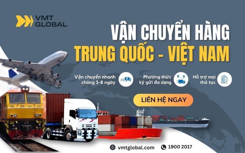 Công ty vận chuyển hàng Trung Quốc VMT Global
