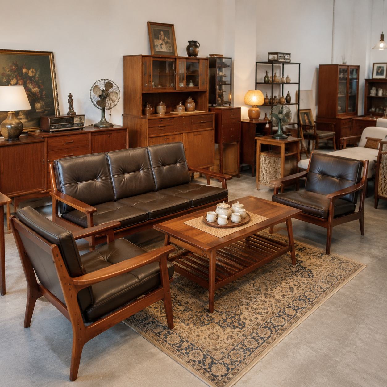 Trào lưu chơi đồ nội thất si, đồ cũ phong cách vintage