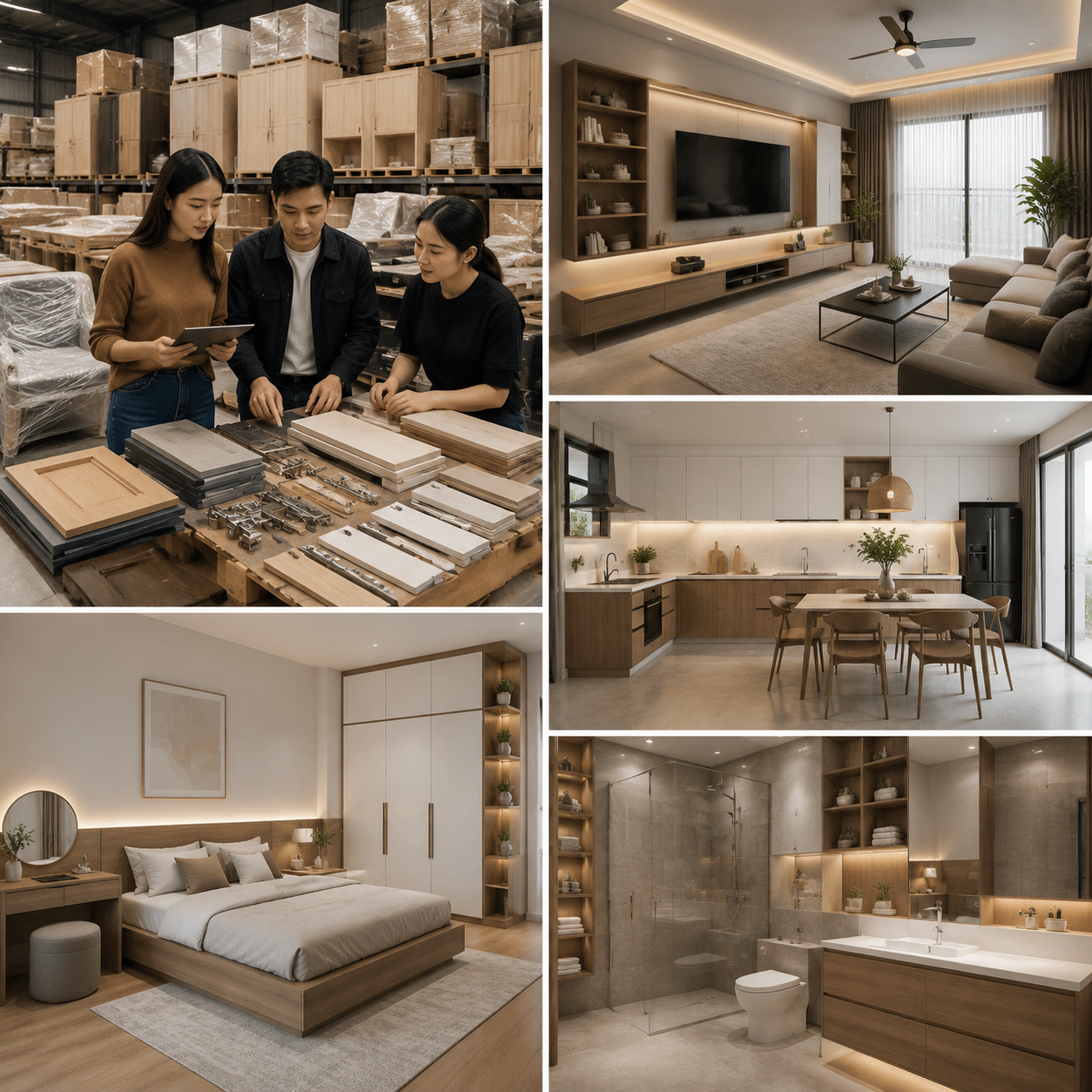 Vì sao nhiều xưởng nội thất, showroom nhỏ tìm cách nhập hàng Trung Quốc